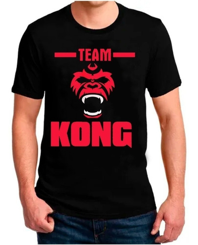 Imagen 1 de 4 de Polera Estampada Team Kong
