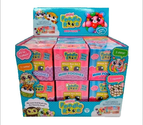 Imagen 3 de 6 de Mini Foodies Roos Peluche Sorpresa Con Aroma Y Sonido Edu