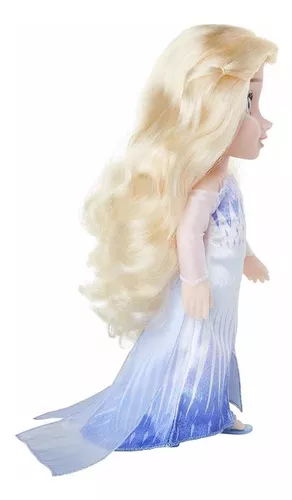 Boneca Elsa Rainha Da Neve Articulada 37 Cm Frozen 2 - Mimo