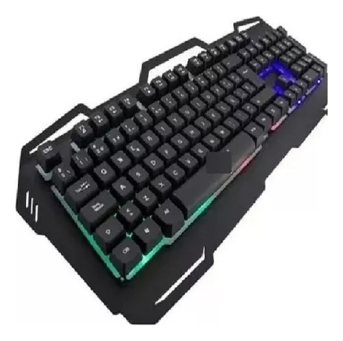 Combo Teclado Mouse Gamer Cafini Retroiluminado Español