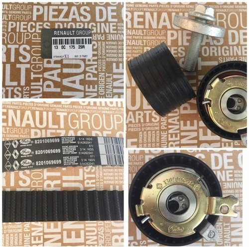 Kit De Tiempo Renault Kangoo 1.6 132 Dientes Original