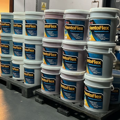 Pintura Impermeabilizante Manto Flex Silver Cuñete Aluminio