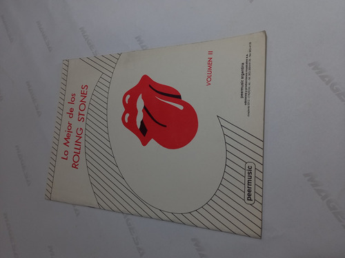 Libro Partituras Lo Mejor De Los Rolling Stones Vol 2 Aab