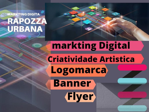 Imagem 1 de 1 de Marketing Digital. Flyers, Slides, Vídeos,anúncios, Cardápio