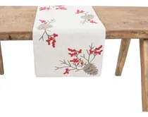Comprar Manor Luxe Camino Mesa Cono Pino Navideño 15 X 90  Natural