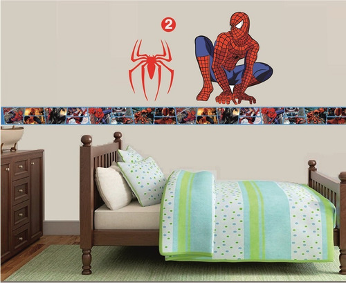 Cenefas Hombre Araña - Spiderman Decoracion Niños