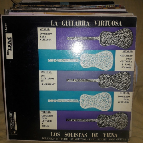 Vinilo Los Solistas De Vienna Guitarra Virtuosa Carulli Cl2