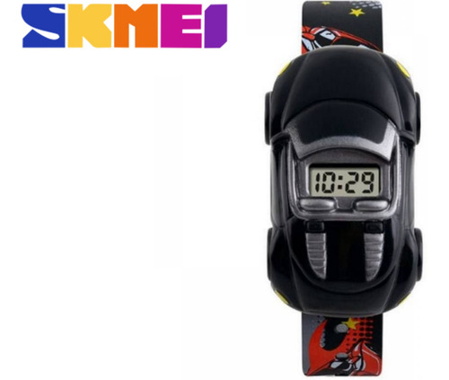 Imagem 6 de 7 de Relogio Infantil Skmei Digital 1241 Preto