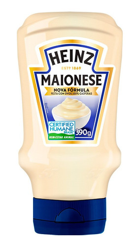 Maionese Heinz 390g - Embalagem Com 16 Unidades