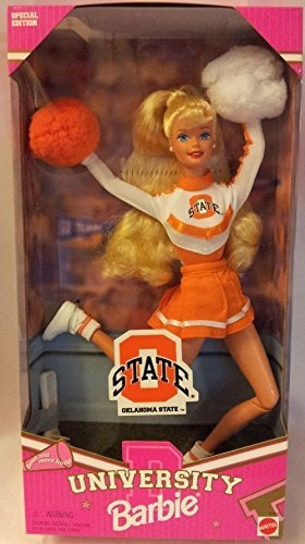 Universidad Barbie Oklahoma State University Cheerleader Dol