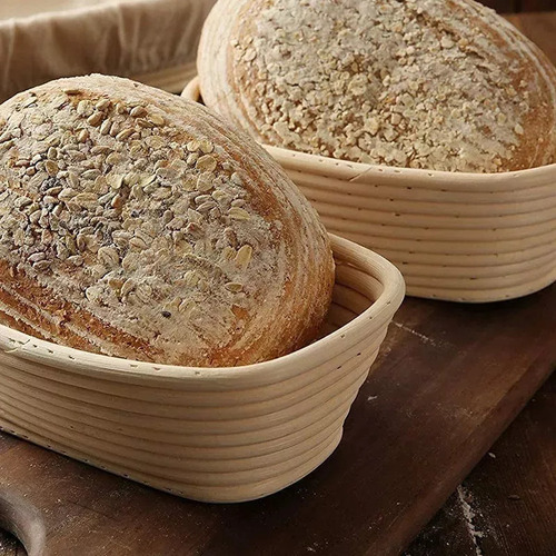 Juego De Cestas Proofing Banneton, Pan De Masa Fermentada Ar