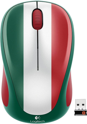 Imagen 1 de 2 de Logitech Wireless Mouse M317, Mexico Soccer Fan Edition