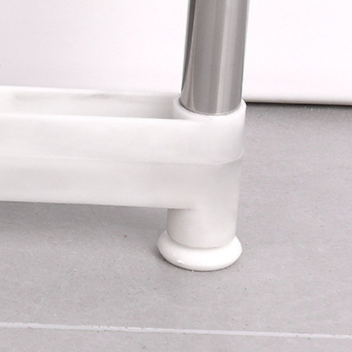 Estante Organizador Para Baño Inodoro Multiuso 2 Niveles Color Blanco