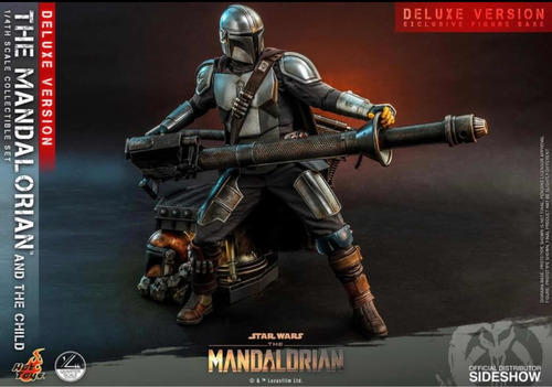 Imagen 4 de 4 de Hot Toys Mandalorian And Grogu Quarter Scale 1/4 Deluxe Fpx