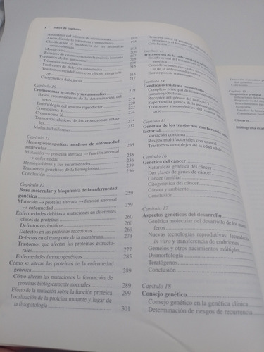 Genética En Medicina Thompson & Thompson (Usado)