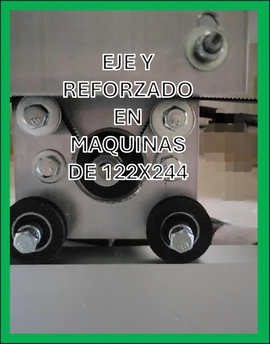 Cnc Router 122x244 Envío Gratis/laser 80w/12 Msi