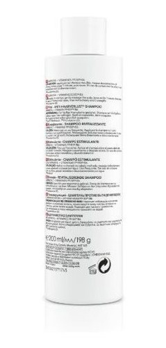 Imagen 3 de 6 de Shampoo Dercos Energizante 200ml