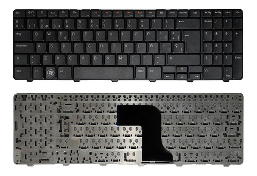 Teclado Refaccion Dell Inspiron 15r N5010 Negro En Español