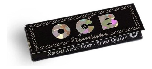 Rolling Paper Ocb Black Premium 1 1/4 50 Hojitas