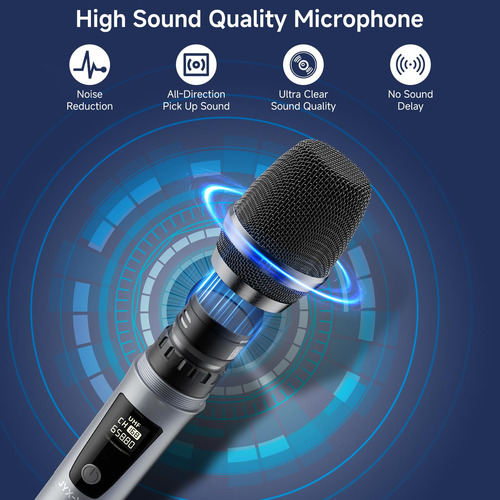Micrófono Inalámbrico Jyx Professional Uhf Metal Handheld Mi