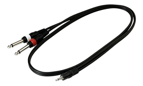 Imagen 1 de 2 de Cable Warwick Plug 3,5 St A 2 Plug M 6,5 X 1 M Rcl 20911 D4
