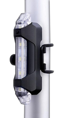 Luz Led De Precaucion Para Bicicleta Recargable Usb Dc-918