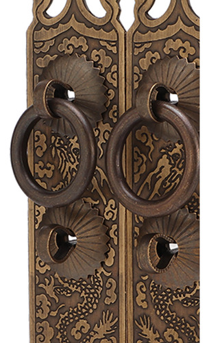 Juego De 2 Asas De Armario Orientales, Placa Frontal, Diseño