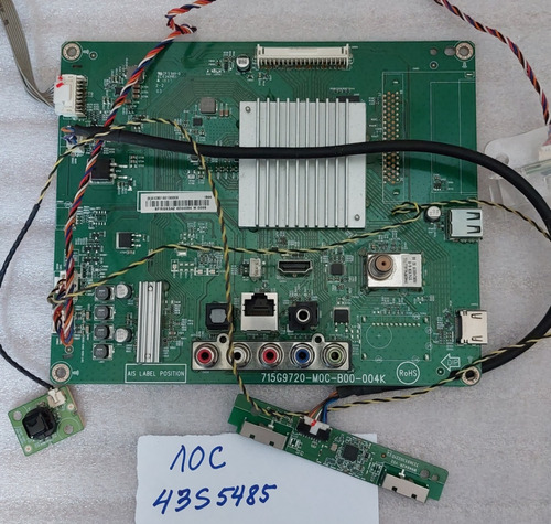 Mainboard  Tv Aoc Modelo 43s5485