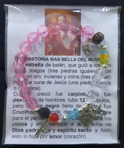 Pulsera Historia Más Bella Del Mundo, Hecha A Mano