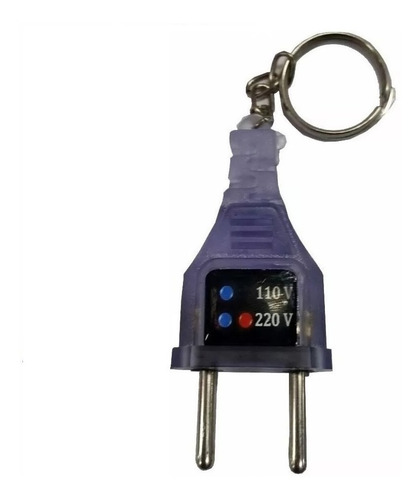 Imagem 2 de 5 de Chaveiro Identificador Voltagem Voltímetro Teste 110v / 220v