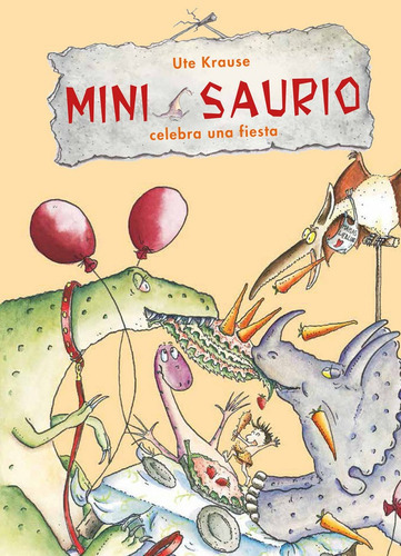 Mini Saurio Celebra Una Fiesta, De Krause, Ute. Editorial Edebe, Tapa Dura En Español