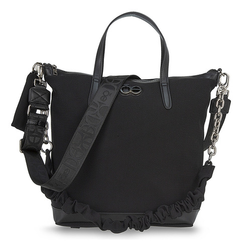 Bolsa Tote Cloe Vragim I Grande Color Negro
