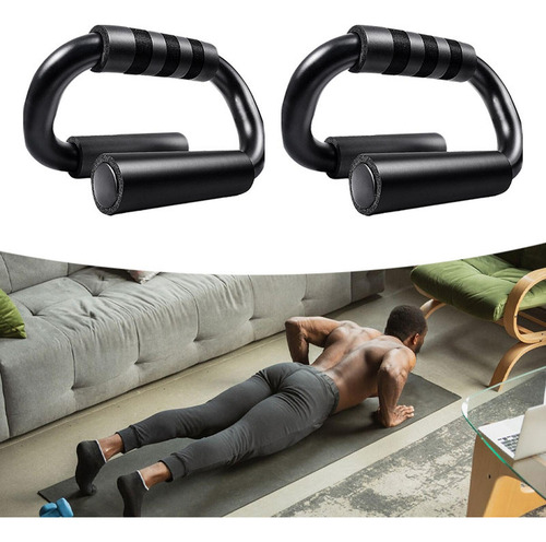 M 2 Piezas De Barra De Flexiones Con Agarre Antideslizante