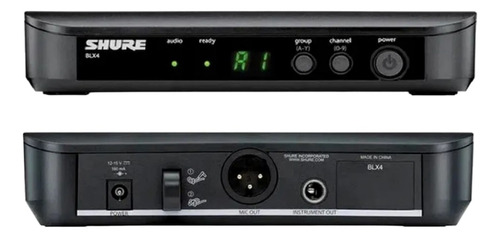 Receptor De Microfone Sem Fio Shure Blx4br-m15