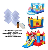 Comprar Kit Reparación Parchos Parches P\u002F Castillos Inflables - 6 Pz