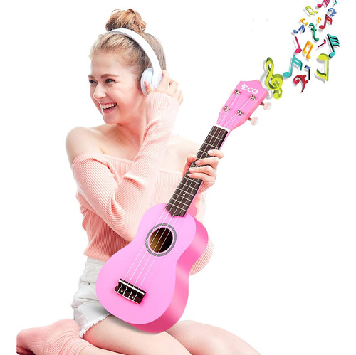Kit Para Principiantes De Ukelele Soprano Ieco Para Niños Y