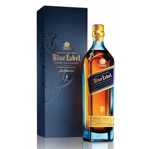 Whisky Johnnie Walker Blue Label 750ml En Estuche