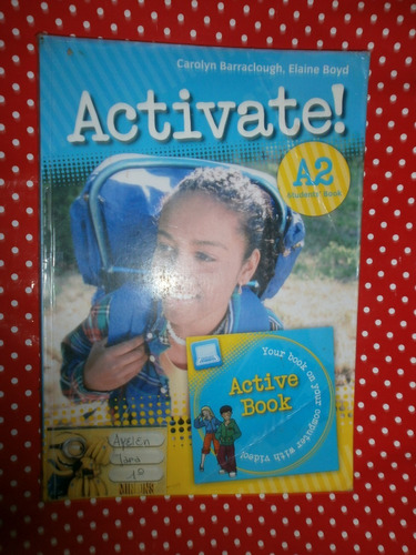 Activate! A2 Student´s Book +dvd Pearson Leer 2 Ejemplares**