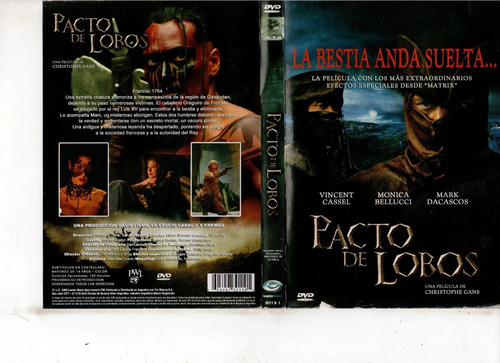 Pacto De Lobos (2001) - Dvd Original - Mcbmi