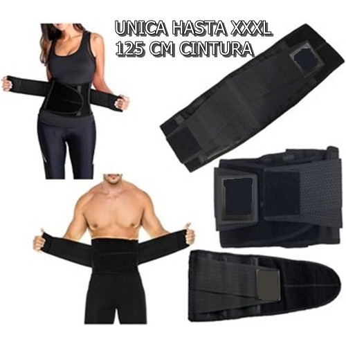 Faja Reductora Color Negro  Hot Belt Power Precio Imbatible!