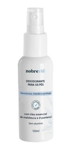 Desodorante Para Os Pés Hidrata E Protege Nobrevie