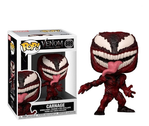 Funko Pop Carnage #889 Venon Lef There Be Carnage Marvel