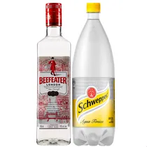 Comprar Gin Beefeater London Dry Gin + Schweppes Tonica - 01mercado