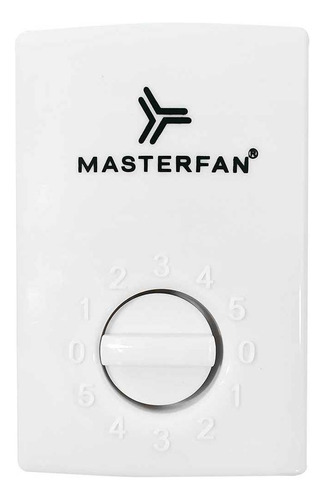 6 X Ventilador De Techo Masterfan Prometheus Blanco De 56