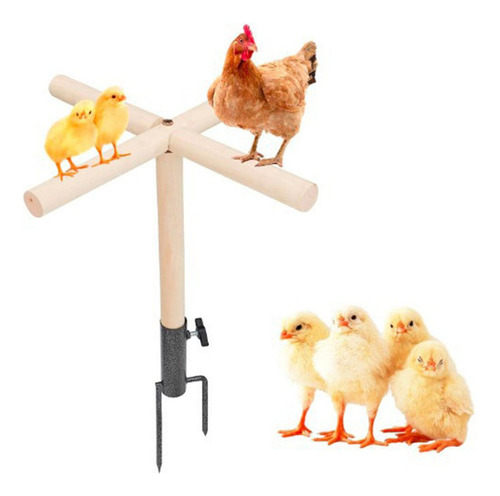 Juguete De Percha Para Pollo, Accesorios Para Gallinero,l