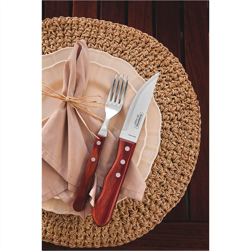 Tenedor Jumbo X12 Unid. Polywood Tramontina