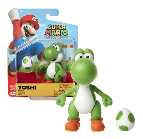 Yoshi Con Huevo Super Mario Jakks Pacific