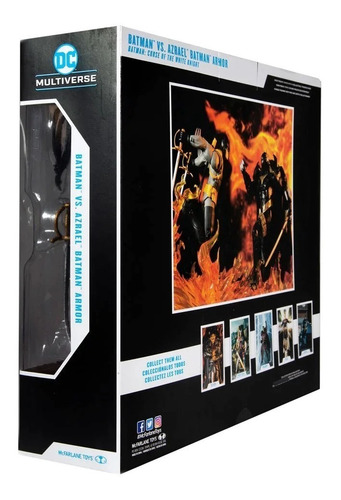 Mcfarlane Toys Dc Multiverse Batman Vs. Azrael Batman Armor