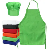Comprar Delantal Con Sombrero De Chef Para Niños, Tamaño Para Niños