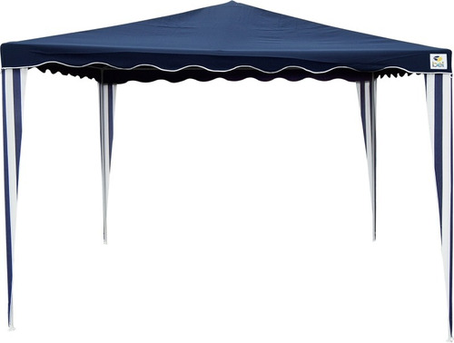 Tenda Gazebo Praia / Campo 2,4 X 2,4 M - Branca Bel Lazer